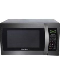 Farberware 1.3 Cu Ft Microwave Oven, Black/Silver