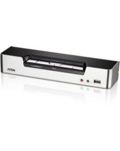 Aten CubiQ CS1794 KVM Switch-TAA Compliant - 4 x 1 - 4 x Type B USB, 4 x HDMI Digital Audio/Video, 4 x Mini-phone Audio, 4 x Mini-phone Microphone