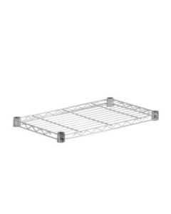 Honey-Can-Do Plated Steel Shelf, Supports 350 Lb, 1inH x 14inW x 36inD, Chrome