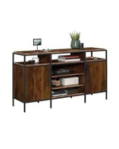 Sauder Nova Loft Credenza For 65in TVs, Grand Walnut