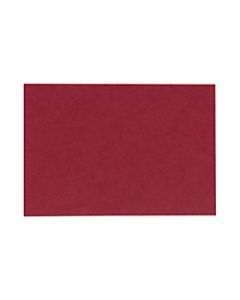 LUX Flat Cards, A9, 5 1/2in x 8 1/2in, Garnet Red, Pack Of 250