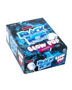 Blow Pop Black Ice Lollipops, Pack Of 48