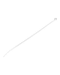 StarTech.com 100 Pack 10in Cable Ties - White Extra Large Nylon/Plastic Zip Ties Adjustable Network Cable Wraps UL TAA -100 Pack White