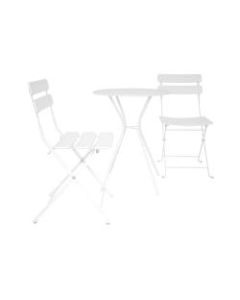 COSCO Bridgeport 3-Piece Outdoor Patio Bistro Set, White
