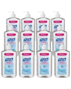 Purell Instant Hand Sanitizer, 20 Oz. Pump Bottles, Pack Of 12