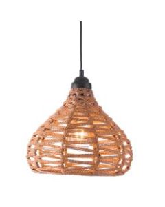 Zuo Modern Nezz Ceiling Lamp, 11-4/5inW, Natural Shade