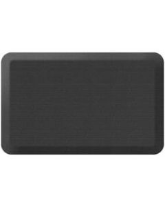 GelPro NewLife Designer Comfort Grasscloth Anti-Fatigue Floor Mat, 20in x 32in, Charcoal