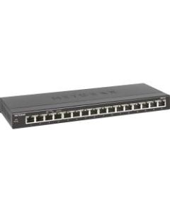Netgear 16-Port Gigabit Ethernet Desktop Switch, GS316-100NAS