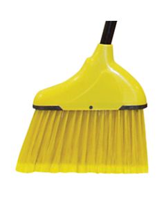 Wilen Complete Angle Broom, Small, 48in Handle, Black/Yellow, Case Of 12