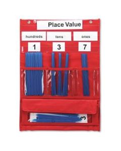 Learning Resources Pocket Chart, 17 3/4in x 13in, Counting And Place Value, Grades 1 And Up