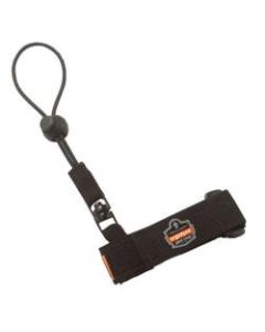 Ergodyne Squids 3115 Tool Wrist Lanyards, 2 Lb, Small/Medium, Black, Pack Of 6 Lanyards