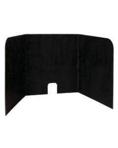 Pacon Computer Lab Privacy Boards, 22inH x 22inW x 20inD, Black, Set Of 4 Boards
