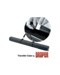 Draper Traveller 230107 Portable Projection Screen - 48in x 64in - Matte White - 80in Diagonal