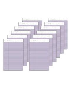 TOPS Prism+ Color Writing Pads, 5in x 8in, 100% Recycled, Legal Ruled, 25 Sheets, Orchid, Pack Of 12 Pads