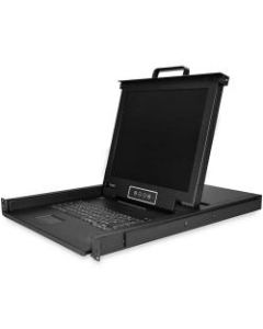 StarTech.com Rackmount KVM Console - 8 Port with 17-inch LCD Monitor - VGA KVM - Cables and Mounting Hardware Included