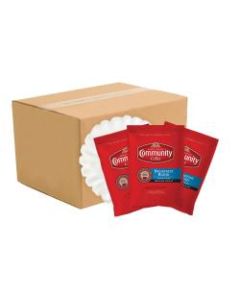 Community Coffee Arabica Single-Serve Coffee Packets, Breakfast Blend, Carton Of 40