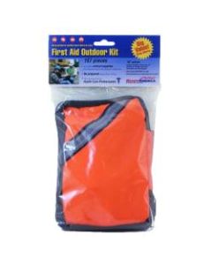 Ready America 107-Piece First Aid Outdoor Kits, Orange, Pack Of 2 Kits