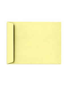 LUX Open-End 9in x 12in Envelopes, Peel & Press Closure, Lemonade Yellow, Pack Of 1,000