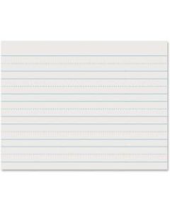 Pacon Skip-A-Line Ruled Newsprint, Grade 1, 8 1/2in x 11in, 1in LW, Pack Of 500 Sheets