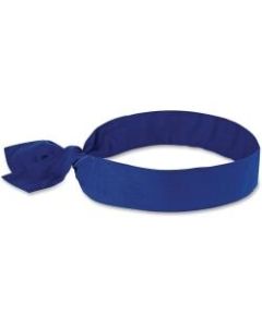Ergodyne Chill-Its 6700 Evaporative Cooling Tie Bandana, Blue