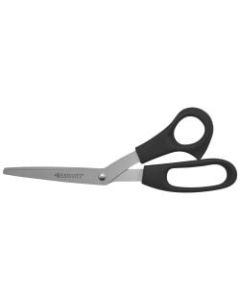 Westcott All-Purpose Value Stainless Steel Scissors, 8in, Pointed, Black, Pack Of 3