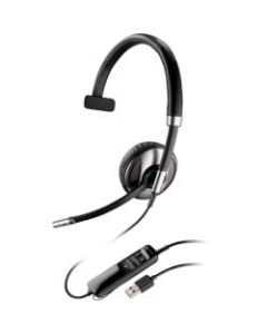 Plantronics Blackwire C710-M Headset - Mono - USB - Wired/Wireless - Bluetooth - 20 Hz - 20 kHz - Over-the-head - Monaural - Supra-aural - Noise Cancelling Microphone