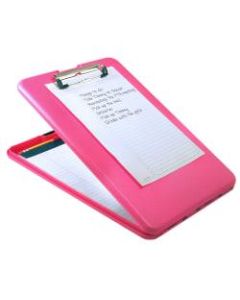 Saunders SlimMate Breast Cancer Awareness Form Holder Storage Clipboard, 13 1/2inH x 9 1/2inW x 1 1/2inD, Pink