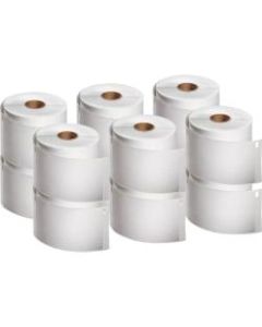 Dymo LabelWriter 4inx2-1/4in Labels - 2 1/4in Height x 4in Width - Rectangle - Direct Thermal - White - 7200 / Pack