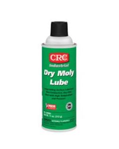 CRC Dry Moly Lubricant Aerosol Spray, 16 Oz, Pack Of 12 Cans