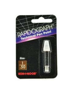 Koh-I-Noor Rapidograph No. 72D Replacement Point, 1, 0.5 mm