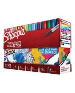 Sharpie Ultimate Pack, Assorted Colored, Pack Of 115