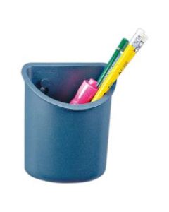 Office Depot Brand 30% Recycled Partition Pen Cup, Gray