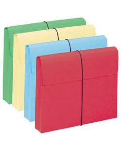 Smead Color Expanding Wallets, 2in Expansion, Letter Size, Assorted Colors, Box Of 10