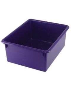 Romanoff Stowaway Letter Box No Lid, 5 1/4inH x 10 1/2inW x 13 1/8inD, Purple, Pack Of 4