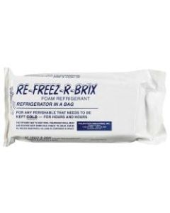 Re-Freez-R-Brix Cold Bricks, 9inH x 4inW x 1 1/2inD, White, Case Of 6