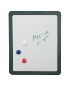 Office Depot Brand 30% Recycled Partition Magnetic Unframed Dry-Erase Whiteboard, 12 7/8inH x 15 7/8inW x 1inD, White