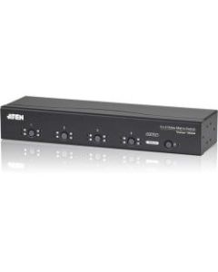 VanCryst 4 x 4 Video Matrix Switch with Audio-TAA Compliant - 1920 x 1440 - WUXGA - 4 x 44 x VGA Out