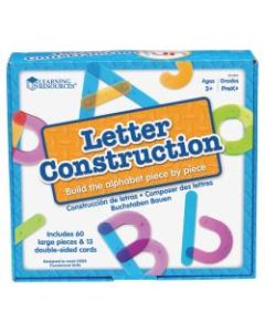 Learning Resources Letter Construction Activity Set, Pre-K - Grade 4