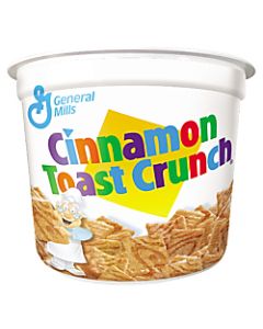 Cinnamon Toast Crunch Cereal, Single-Serve 2.0oz Cup, 6/Pack