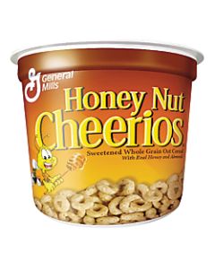 Honey Nut Cheerios Cereal-In-A-Cup, 1.83 Oz, Pack Of 6