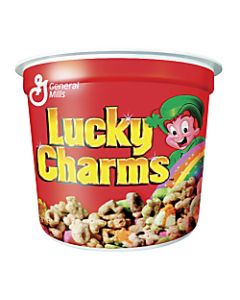 Lucky Charms Cereal-In-A-Cup, 1.7 Oz, 6 Cups