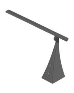 Victory Light Pyramid LED Task Lamp, 16-1/4inH, Gray