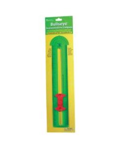 Learning Resources Plastic Bulls-Eye Demonstration Compass, 4 1/4in x 19 3/4in, Clear
