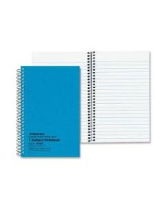 Rediform Kolor-Kraft Notebook, 5in x 7-3/4in, 1 Subject, 80 Sheets, Blue