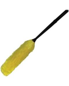 Impact Products Removable Head Extended Polywool Duster - 52in Overall Length - Black Handle - 1 Each - Black