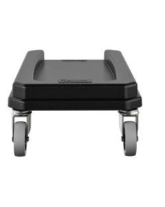 Suncast Commercial Slim Trash Can Dolly, 6-3/16inH x 11-7/8inW x 20-3/4inD, Black
