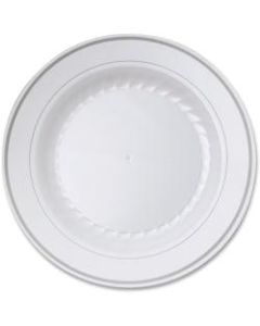 Masterpiece Heavyweight Plastic Plates - - Plastic Plate - Picnic - Disposable - White - 10 Piece(s) Pieces per Serving(s)/ Pack