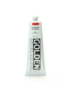 Golden Heavy Body Acrylic Paint, 5 Oz, Cadmium Red Medium (CP)