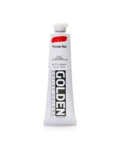 Golden Heavy Body Acrylic Paint, 2 Oz, Pyrrole Red