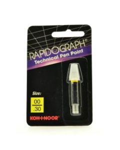 Koh-I-Noor Rapidograph No. 72D Replacement Point, 2x0, 0.3 mm
